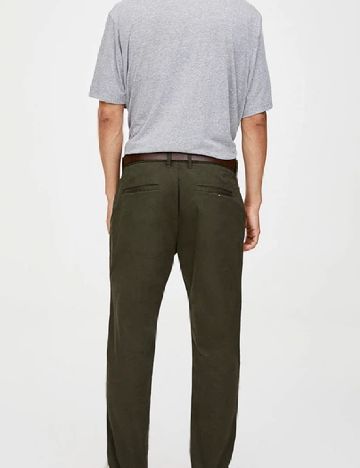 Pantaloni Pull&Bear, verde