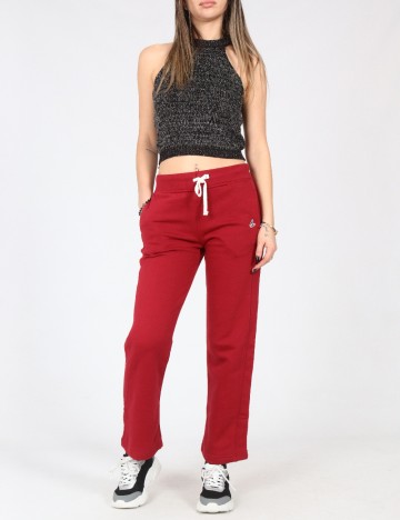 Pantaloni Zara, rosu