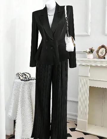 Compleu SHEIN CURVE, negru