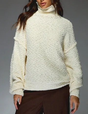 Pulover Missguided, ecru