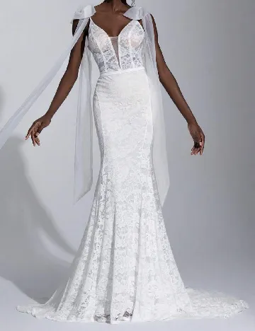 Rochie lunga SHEIN, alb