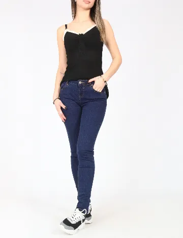 Blugi Bershka, albastru