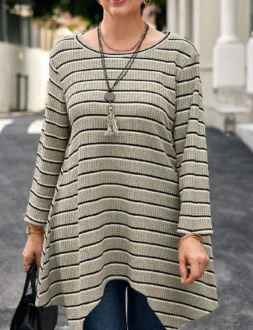 Bluza SHEIN CURVE, gri