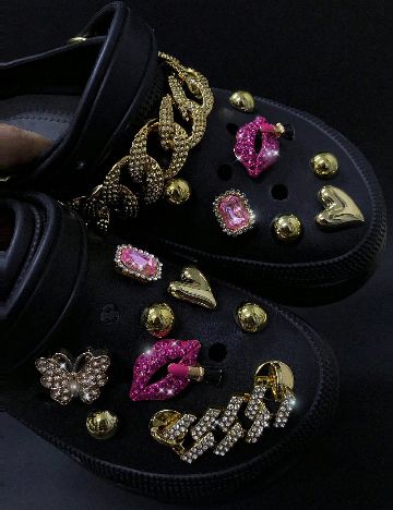 Set charmuri pentru saboti SHEIN, mix culori