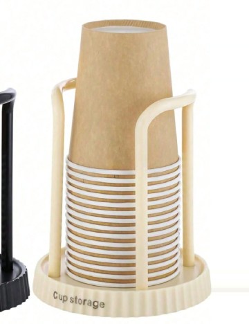 Suport pentru pahare SHEIN, crem