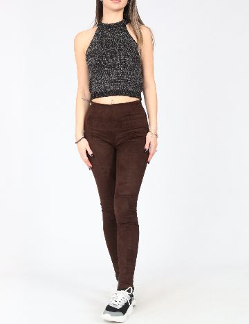 Pantaloni Bershka, maro