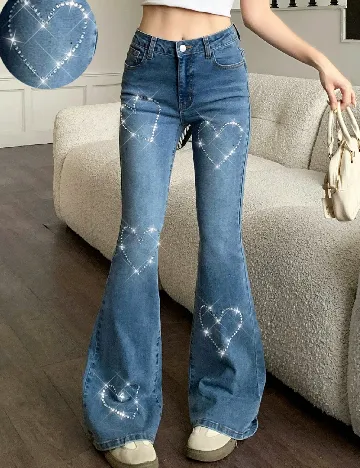 Blugi Shein Kids, albastru