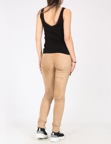 Pantaloni Zara, maro