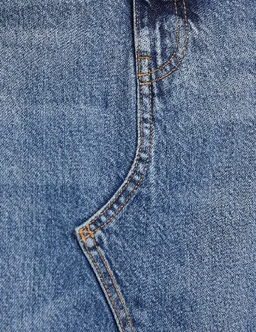 Fusta Bershka, albastru