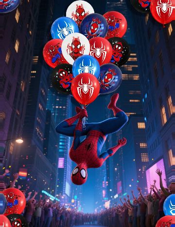 Set baloane, 12 bucati SHEIN, mix culori