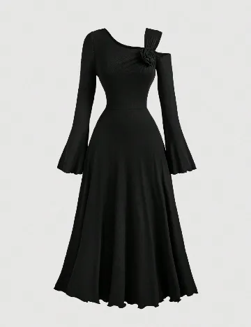 Rochie medie SHEIN, negru