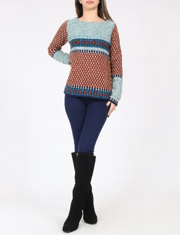 Pulover Zara, mix culori