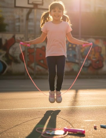 Coarda de sarit ACTION, roz