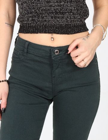 Blugi Bershka, verde