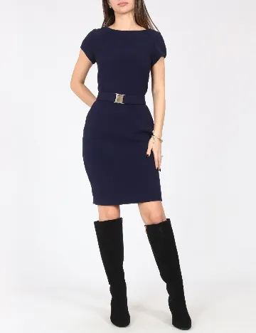Rochie medie Zara, bleumarin