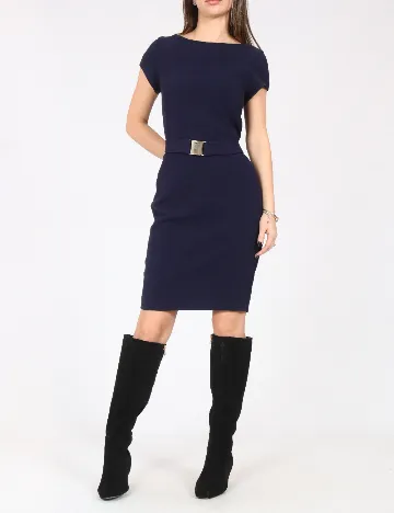 Rochie medie Zara, bleumarin