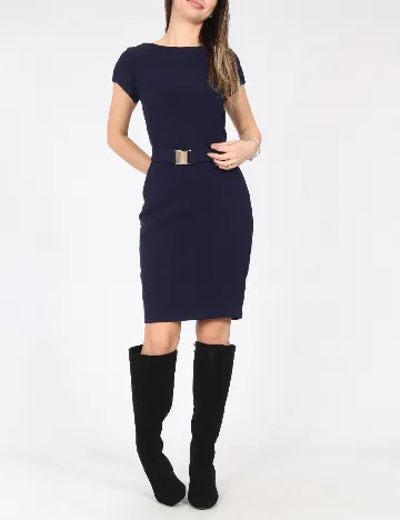 Rochie medie Zara, bleumarin