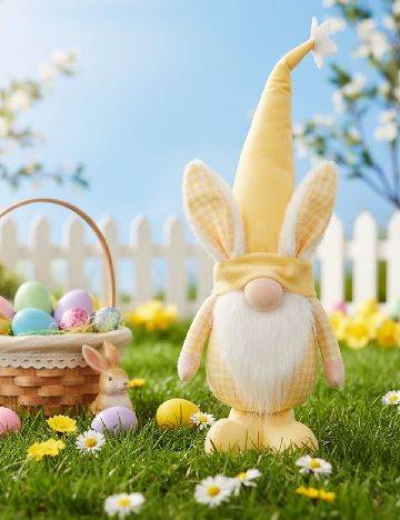 Pitic decorativ, galben