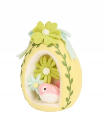 Decoratiune de Paste ACTION, galben