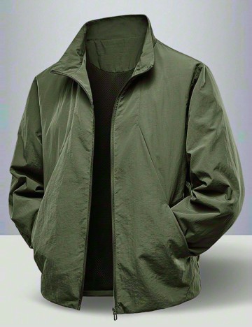 Jacheta Shein Kids, verde