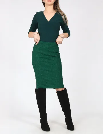 Fusta Zara, verde