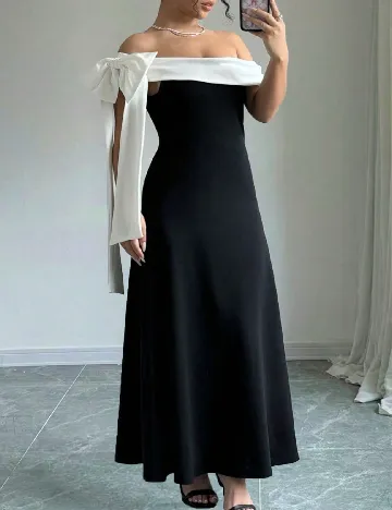 Rochie lunga SHEIN CURVE, negru