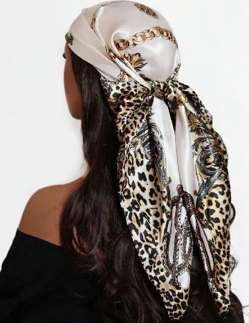 Esarfa SHEIN, animal print