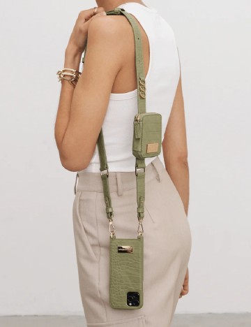 Husa Iphone 12 Pro Max IDEAL OF SWEDEN, verde