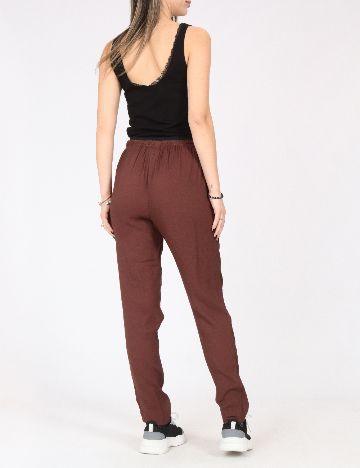 Pantaloni Zara, maro inchis