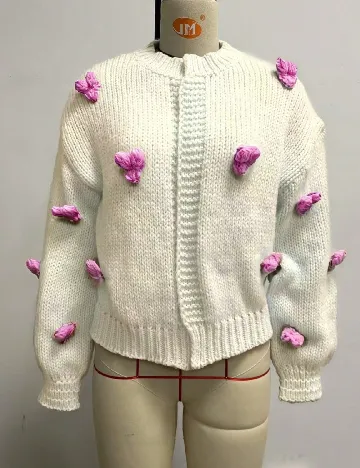 Cardigan SHEIN, crem