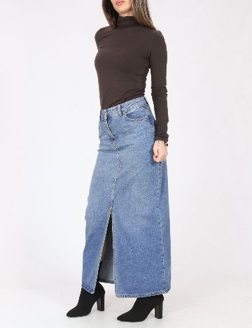 Fusta SHEIN, albastru