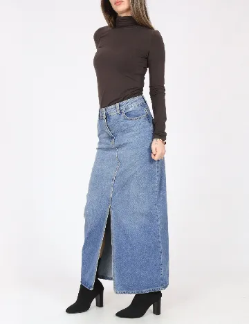 Fusta SHEIN, albastru