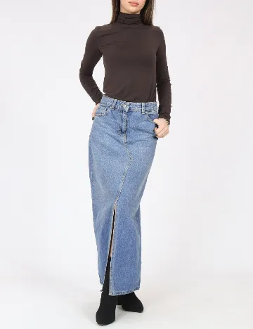 Fusta SHEIN, albastru