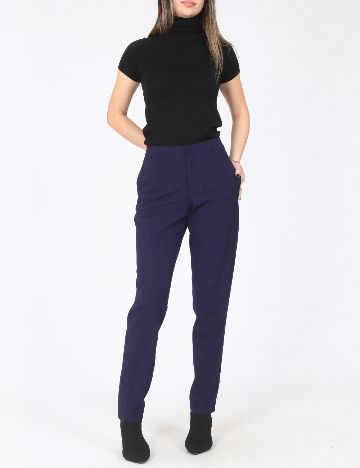 Pantaloni Zara, bleumarin