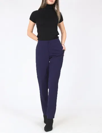 Pantaloni Zara, bleumarin