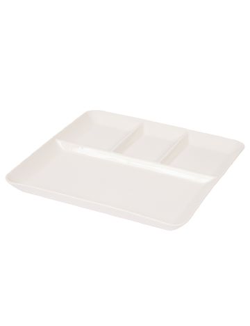 Platou de servire ACTION, alb