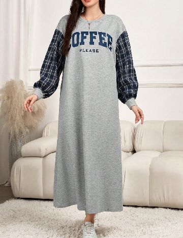 Rochie lunga SHEIN, gri