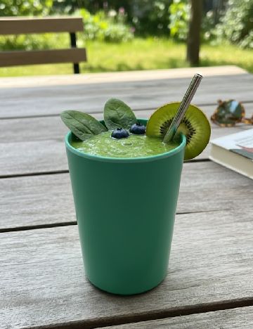 Pahar de plastic, verde