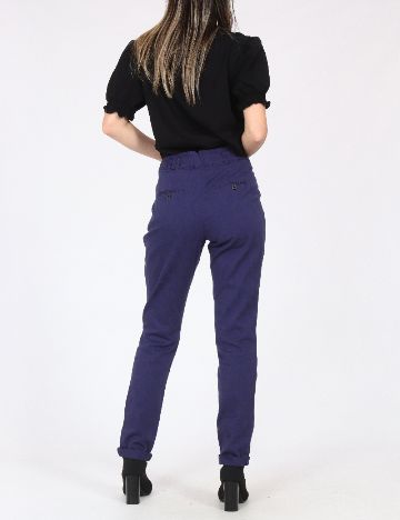 Pantaloni Bershka, bleumarin