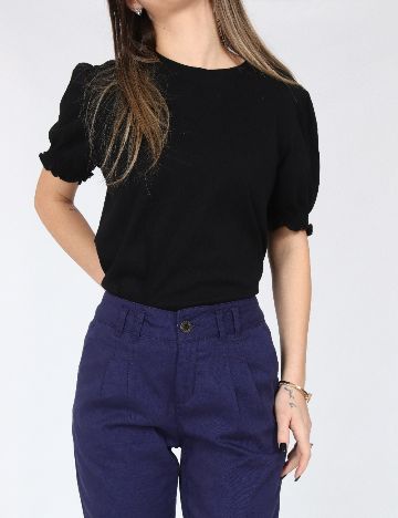 Pantaloni Bershka, bleumarin