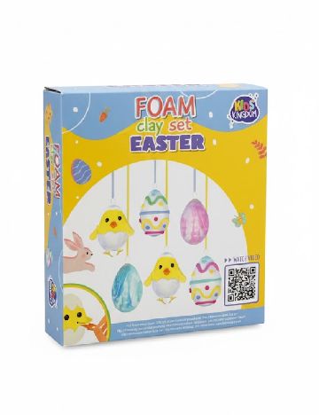 Set de modelaj cu spumă Kids Kingdom, mix culori