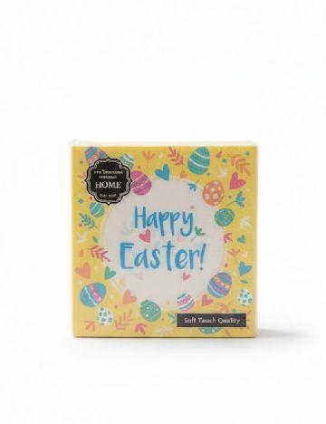 Set servetele, 20 bucati Glopoll, galben