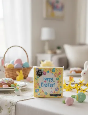 Set servetele, 20 bucati Glopoll, galben