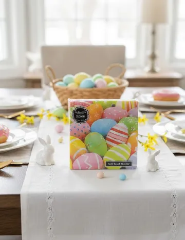 Set servetele, 20 bucati Glopoll, mix culori