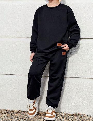 Compleu Shein Kids, negru