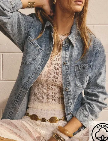 Jacheta SHEIN, albastru