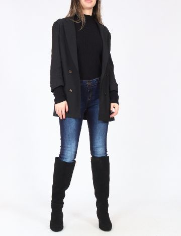 Blazer Bershka, negru
