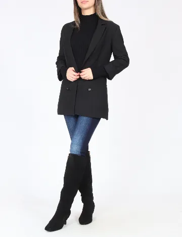 Blazer Bershka, negru