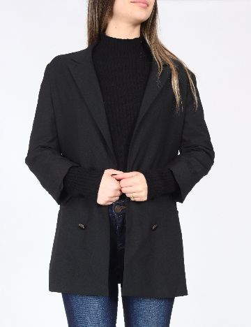 Blazer Bershka, negru