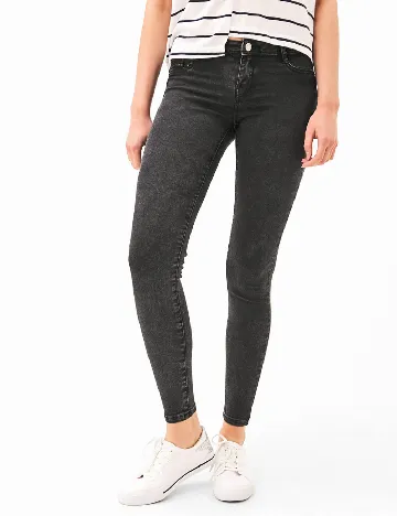 Blugi Bershka, negru